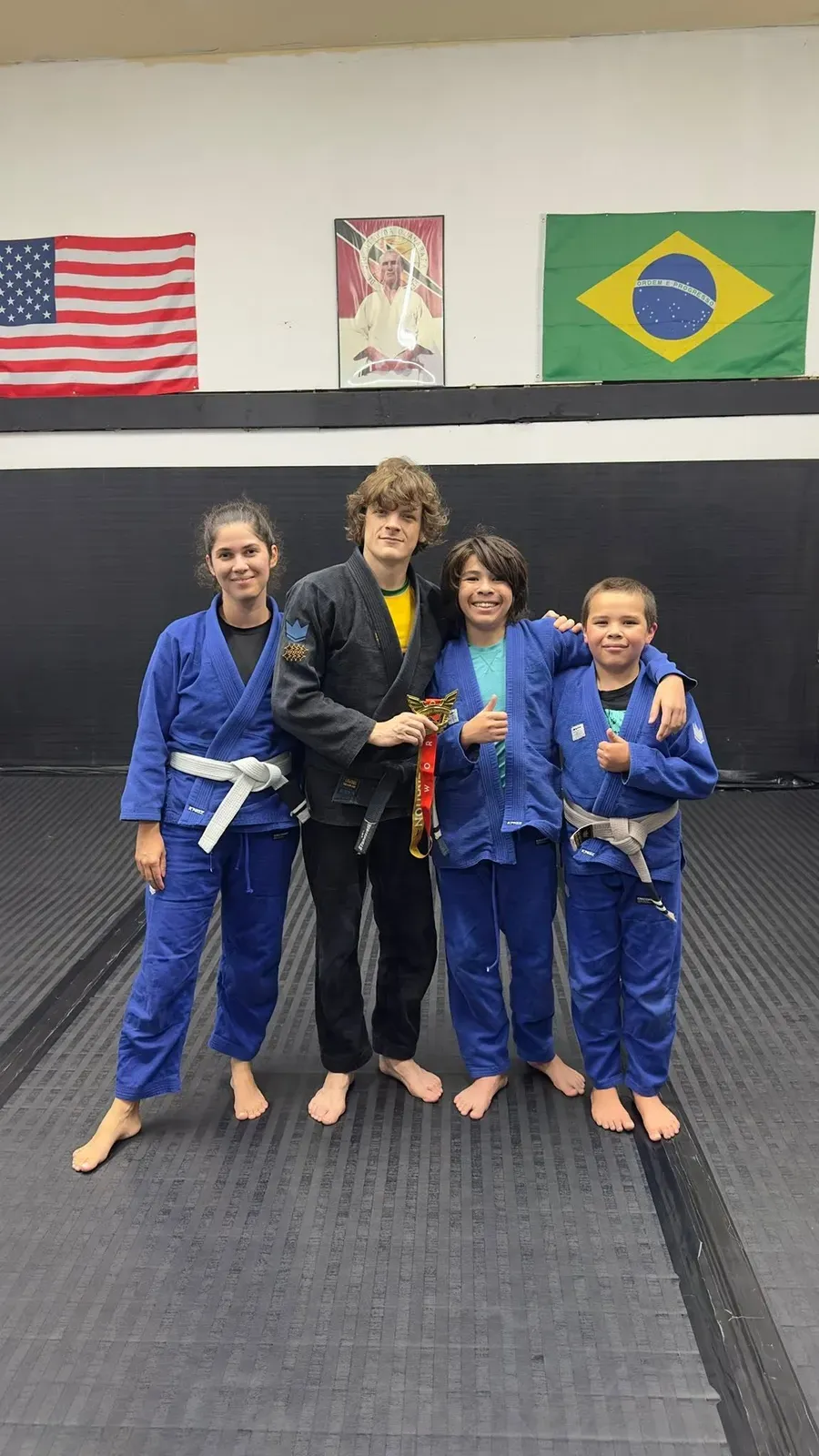 Kids jiu-jitsu students at Ethos BJJ
