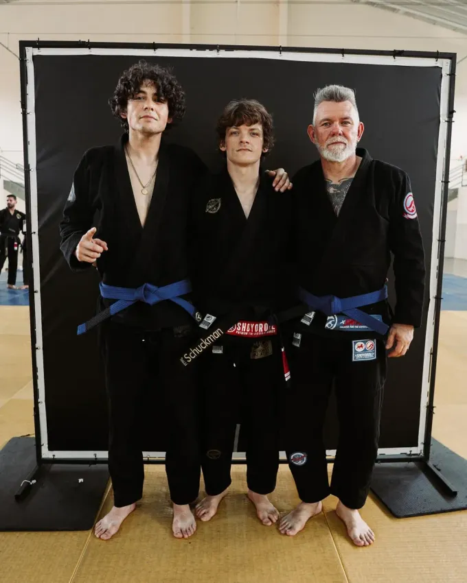 Ethos team lined up at a tournament